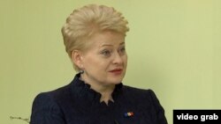 Президент Литви Даля Ґрібаускайте