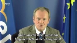 Tusk: Orbánnal “teljesen másképp gondolkodunk a demokráciáról”