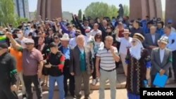 Бишкек. Жеңиш аянты. 2021-жылдын 28-апрели.