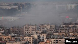 Dim u Bejrutu posle izraelskih vazdušnih napada, 1. novembar 2024.