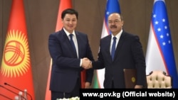 Улукбек Марипов жана Абдулла Арипов. Ташкент шаары. 2021-жылдын 26-марты.