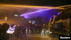 Protesta në Ankara më 21 mars 2025. 