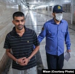 Fotografija koju je pravosuđe objavilo na dan pogubljenja Mohammada Amina Mahdavija Shayesteha.