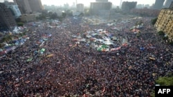 Proslava rezultata izbora na Tahrir skveru u Kairu