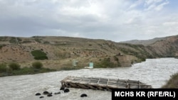 13-августта кыйраган “Куюш” көпүрөсү.