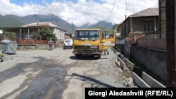 დაზიანებული გზის შეკეთების პროცესი