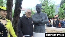 Bista Ive Andrića u "Parku nobelovaca"