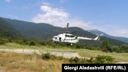 სასაზღვრო პოლიციის ავიაპარკში შემავალი ერთ-ერთი ვერტმფრენი 