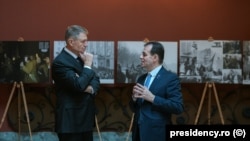 Președintele Klaus Iohannis și prim-ministrul Ludovic Orban