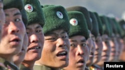 Түндүк Кореянын аскерлери. Иллюстрациялык сүрөт.