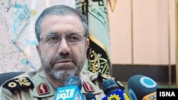 حسین ذوالفقاری فرمانده پلیس مرزبانی ایران.