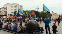 Протест шахтарів під Офісом президента, 30 червня 2020 року