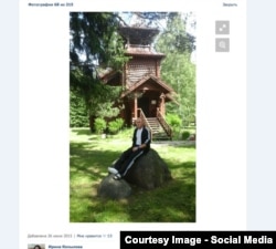 Микола Первак в госпіталі в селищі Кам'янка