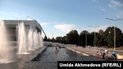 Бишкек шаары. Иллюстрациялык сүрөт.