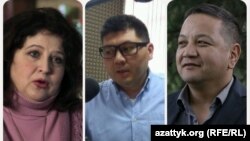 Екатерина Элбакян, Руслан Жалил жана Канатбек Мурзахалилов. 