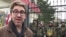 A video grab showing Vice New journalist Simon Ostrovsky reporting from Ukraine. 