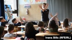 Zejdov razred uči znakovni jezik, Sarajevo, 2016.