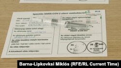 Sinopharm vaccine in a Budapest clinic