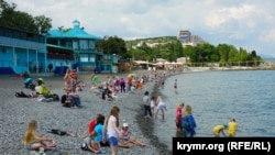 Курортний сезон у Криму, Алушта, 1 червня 2015
