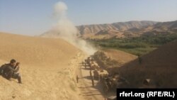 FILE: An Afghan military operation in Sar-e-Pul.