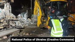 Наслідки російського удару по місцю дислокації правоохоронців у Харкові. Харків, 1 листопада 2024 року 