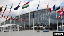 НАТОнун Брюсселдеги баш кеңсеси. 11-июль, 2018-жыл. 