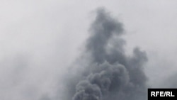 Povećanje zagađenja vazduha u području Tuzle (severoistočna Bosna), ilustrativna fotografija 10.mart 2010.