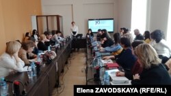 Встречу открыла Уполномоченная по правам человека Асида Шакрыл