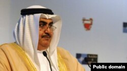 خالد بن حمد آل خلیفه وزیر امور خارجه بحرین.