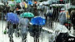 Подтопление низменной части села Адзюбжа стало возможным в результате нескольких причин, основная из которых –настоящий тропический ливень