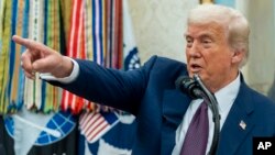 Президент США Дональд Трамп у Білому домі