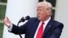 Președintele Donald Trump la o conferință de presă la Casa Albă, 26 mai 2020.