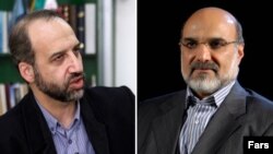 عبدالعلی علی عسگری (راست) و محمد سرافراز.