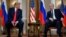 АҚШ президенті Дональд Трамп пен Ресей президенті Владимир Путин Хельсинкиде. 2018 жылғы 16 шілде.