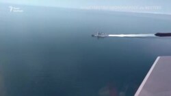 Відео, де Росія демонструє, що, на її думку, британський есмінець був «вигнаний» з акваторії Криму (відео)