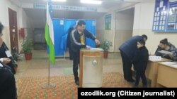 Өзбекстанда президенттик шайлоо өтүп жатат. 