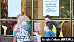 Al treilea maraton de vaccinare anti-Covid la Chișinău. 26 iunie 2021