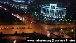 Ашхабад после дождя, 16 мая, 2017  