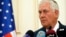 Rex Tillerson na pres-konferenciji u Dohi, Katar