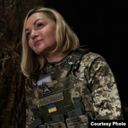 Олена Солоніна, прес-офіцер 38-ої окремої бригади морської піхоти ЗСУ