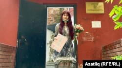 Елена Горбань после бракосочетания 23 июня 2021 года 