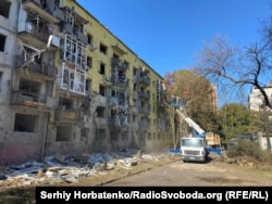 Пошкоджений обстрілом будинок у Дружківці, вересень 2025 року