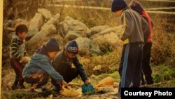 Жаңы конуштагы балдар. Бишкек