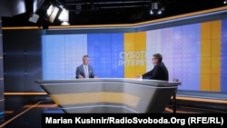 Юрій Вітренко у студії Радіо Свобода