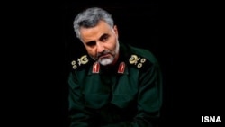 قاسم سلیمانی فرمانده نیروی قدس سپاه پاسداران