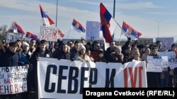 Блокада на патарината на излезот од Ниш, 9 февруари 2025 година.