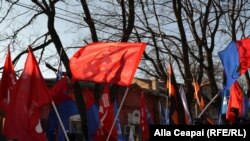 Protest comunist „anti-summit” la Chișinău