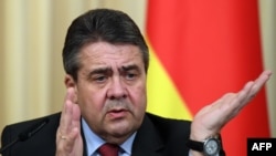German Foreign Minister Sigmar Gabriel
