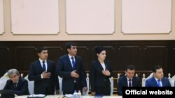 На встрече президента с новоназначенными кадрами ГБАО. 18 сентября 2018 года. Фото пресс-службы президента РТ