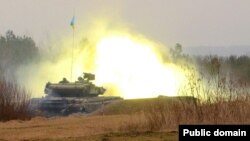 Украин армиясына таандык танк. 
